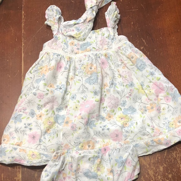 Tommy Bahama 3pc Floral Dress Sz 18M - Picture 2 of 7
